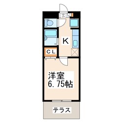 新南部館の物件間取画像